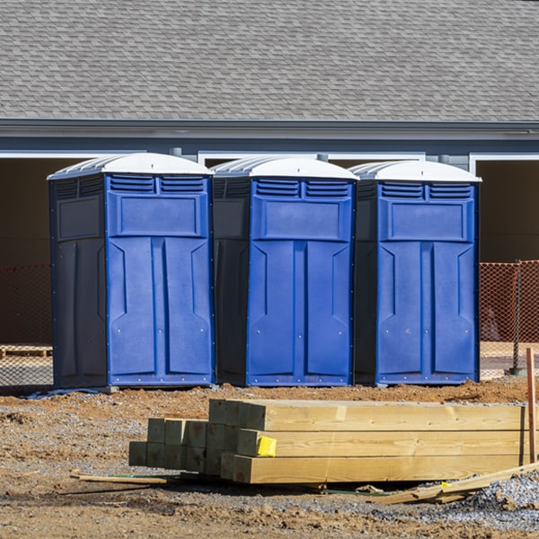 what is the cost difference between standard and deluxe portable restroom rentals in Detroit Lakes MN